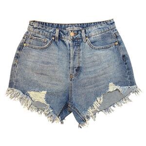 Wild Fable Distressed High Waisted Shorts - Women's 4